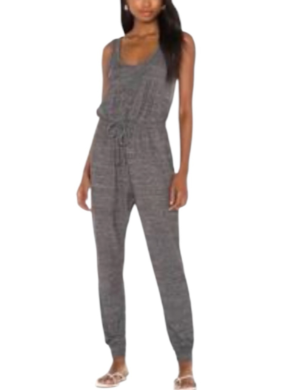 Free People FP Beach Bicoastal Jumper Jumpsuit Gray size S
